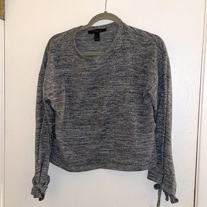 Grey long sleeve sweater
